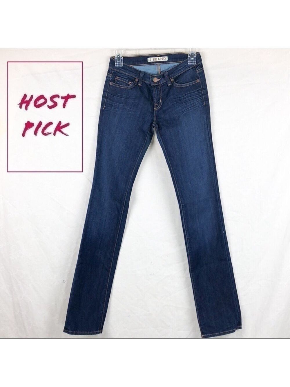 Bnwt - J Brand 91410 Low Rise Cigarette Leg Denims